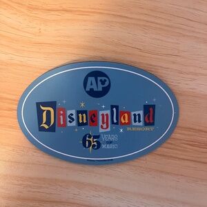 Disneyland 65th Anniversary AP magnet